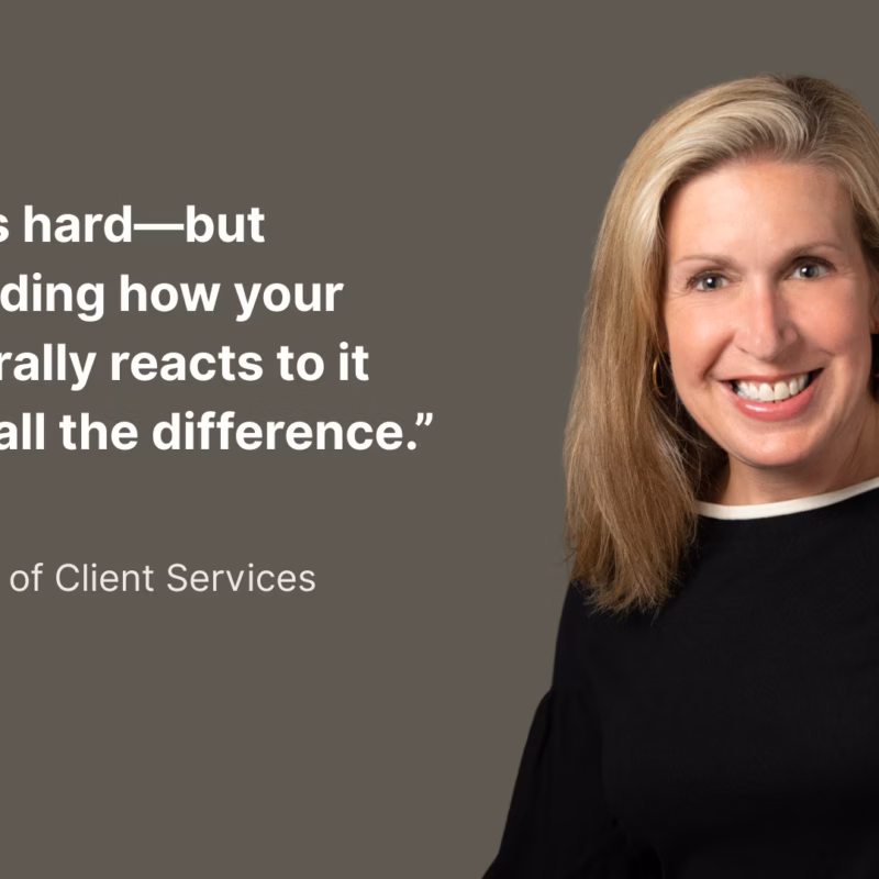 "Change is hard--but understanding how your team naturally reacts to it can make all the difference." Erinne Tripp, Vice President of Client Services